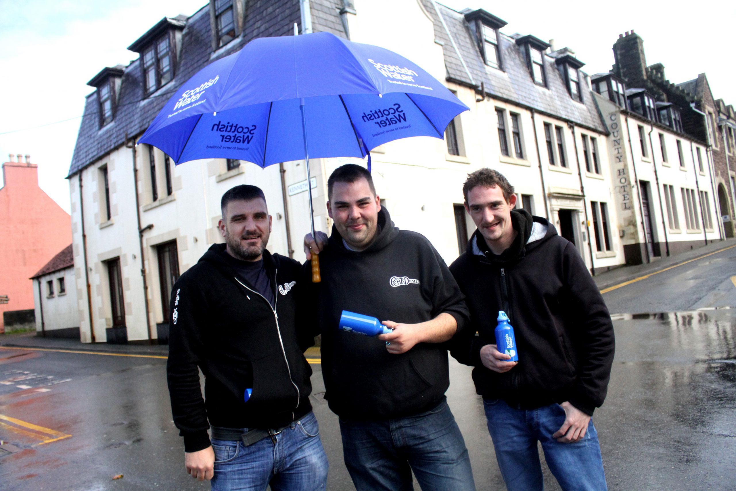 Peat & Diesel help launch Stornoway’s first Top Up Tap
