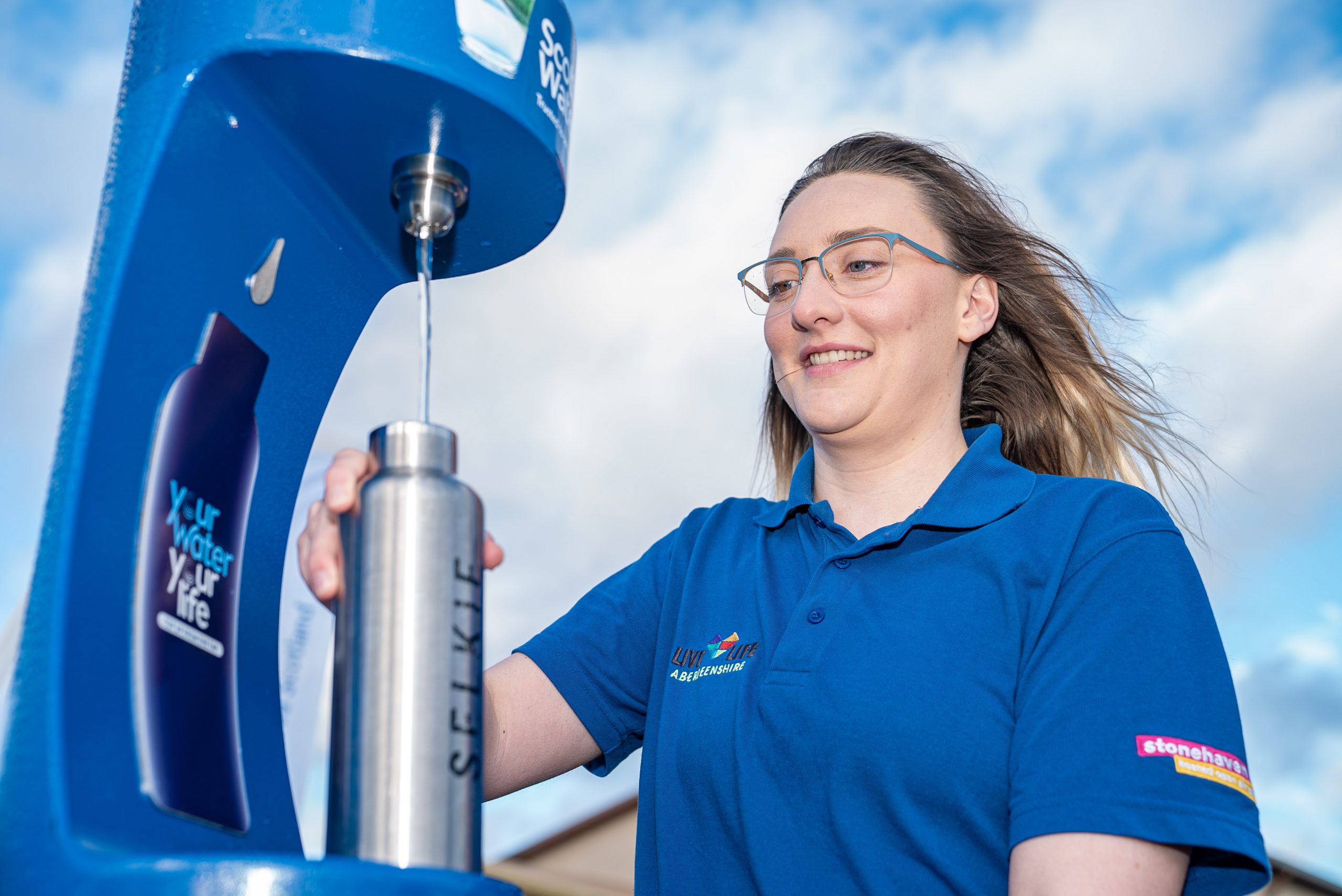 New Scottish Water Top Up Tap makes a splash in Stonehaven