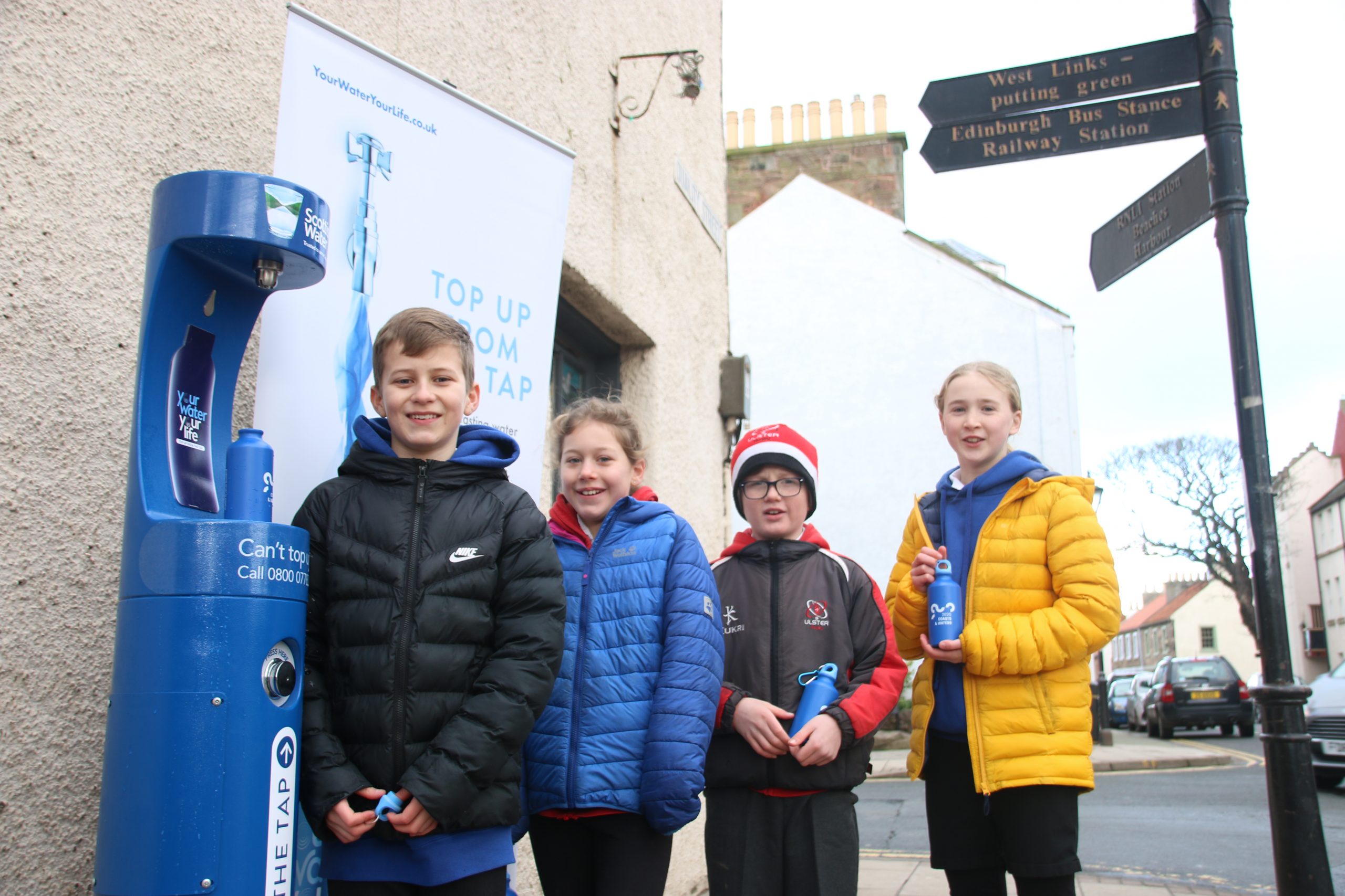 EAST LOTHIAN’S FIRST TOP UP TAP LAUNCHED